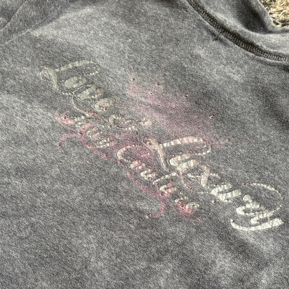 Juicy Couture Charcoal Velour Jacket Size S - Picture 3 of 5